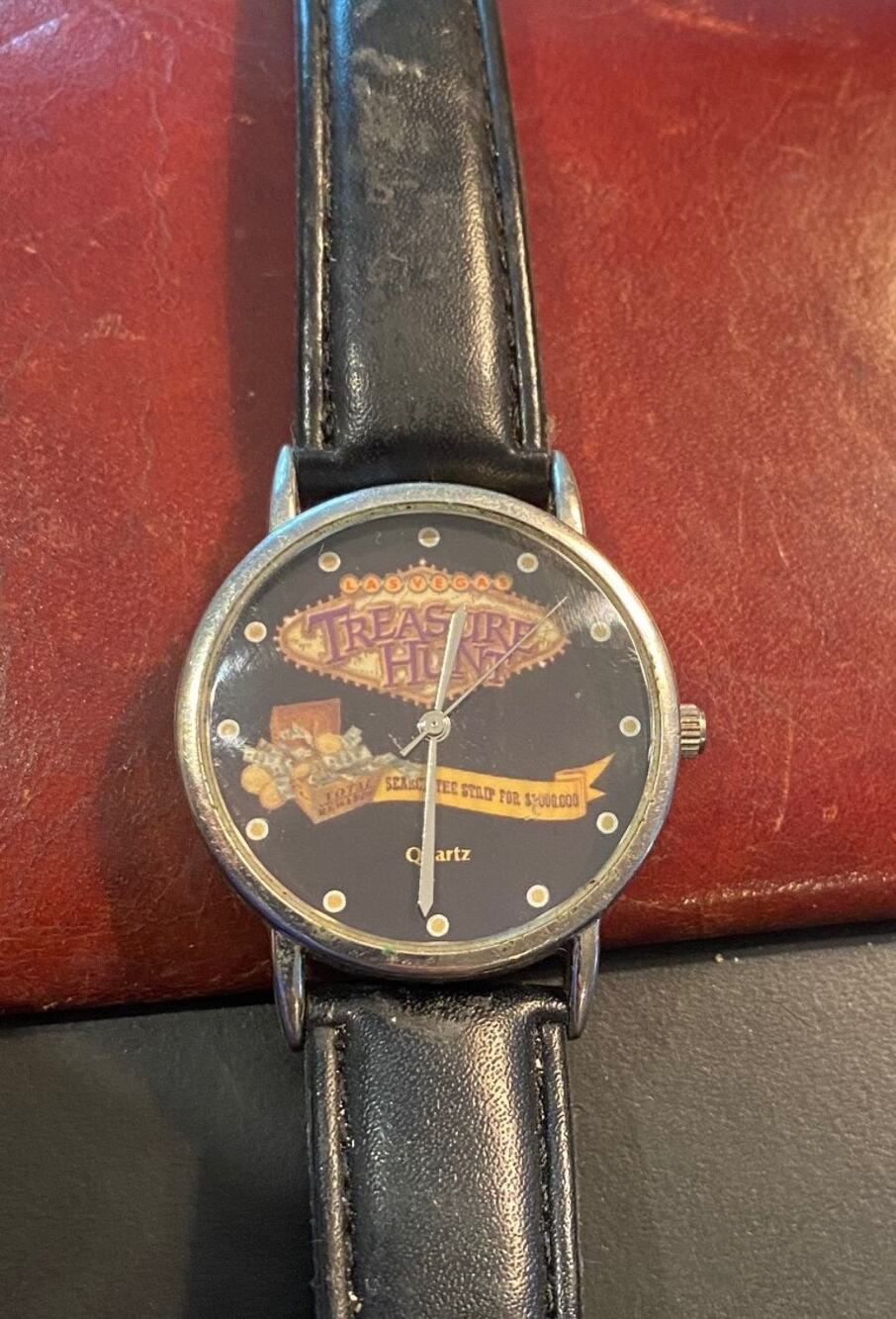 Las Vegas “Treasure Hunt” - Search The Strip For $1,000,000 - Mens Wrist Watch